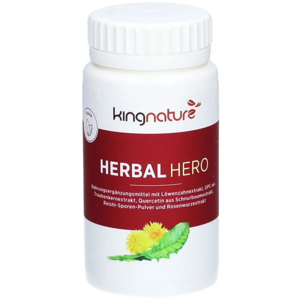 kingnature Herbal Hero Kapseln (60 Stk)