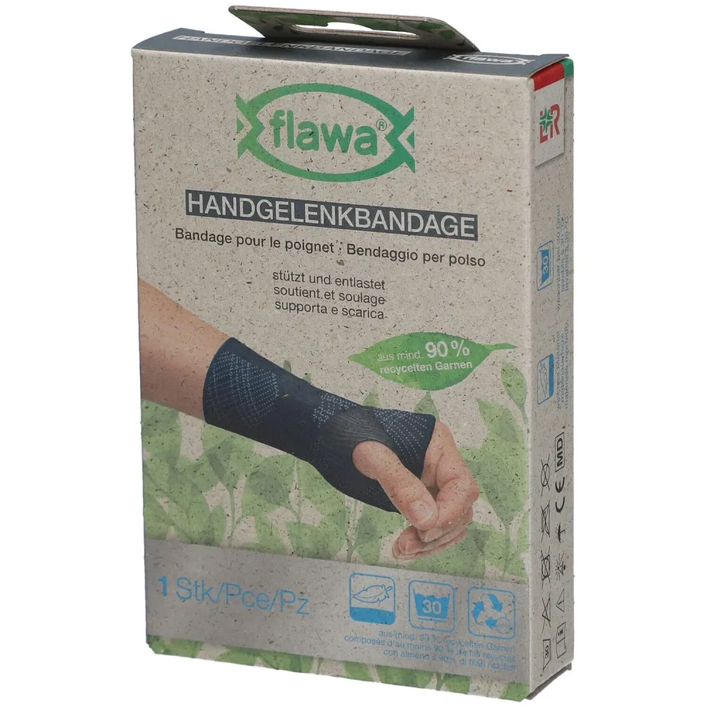FLAWA Handgelenkbandage, Grösse M, Handgelenkumfang 16-19cm (1 Stk)