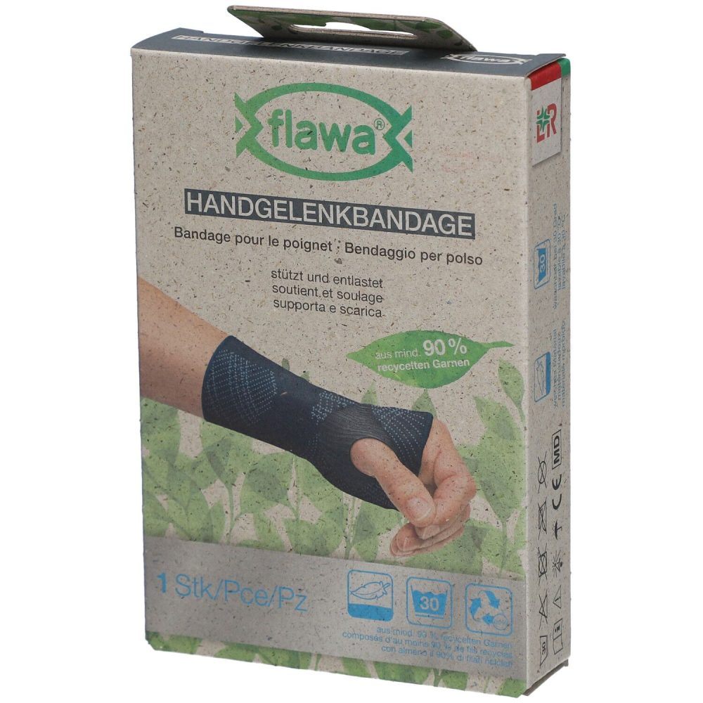 FLAWA Handgelenkbandage, Grösse M, Handgelenkumfang 16-19cm (1 Stk)