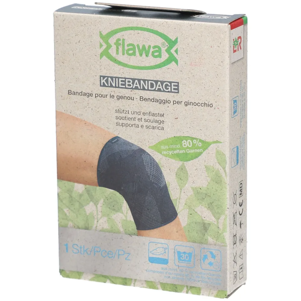 FLAWA Kniebandage, Grösse S, Knieumfang 30-35cm (1 Stk)