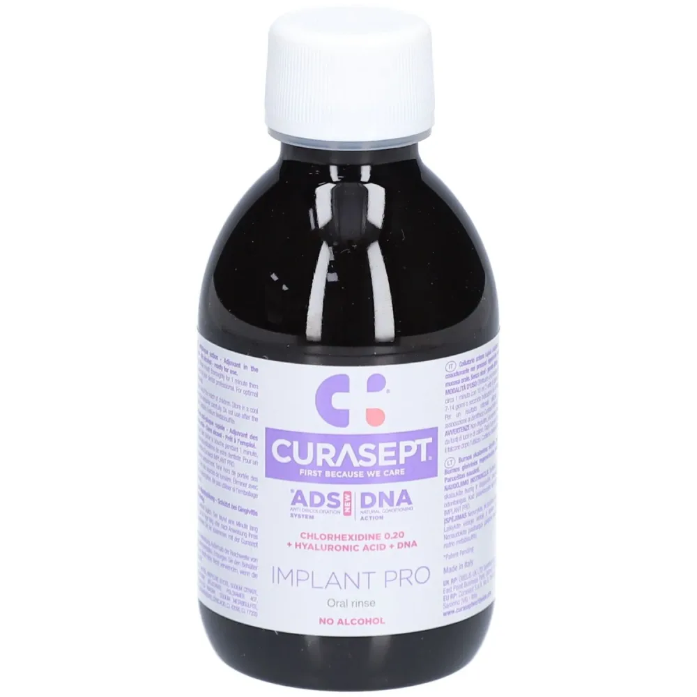 CURASEPT ADS Implant Pro Mundspülung 0.2% Chlorhexidin (200ml)