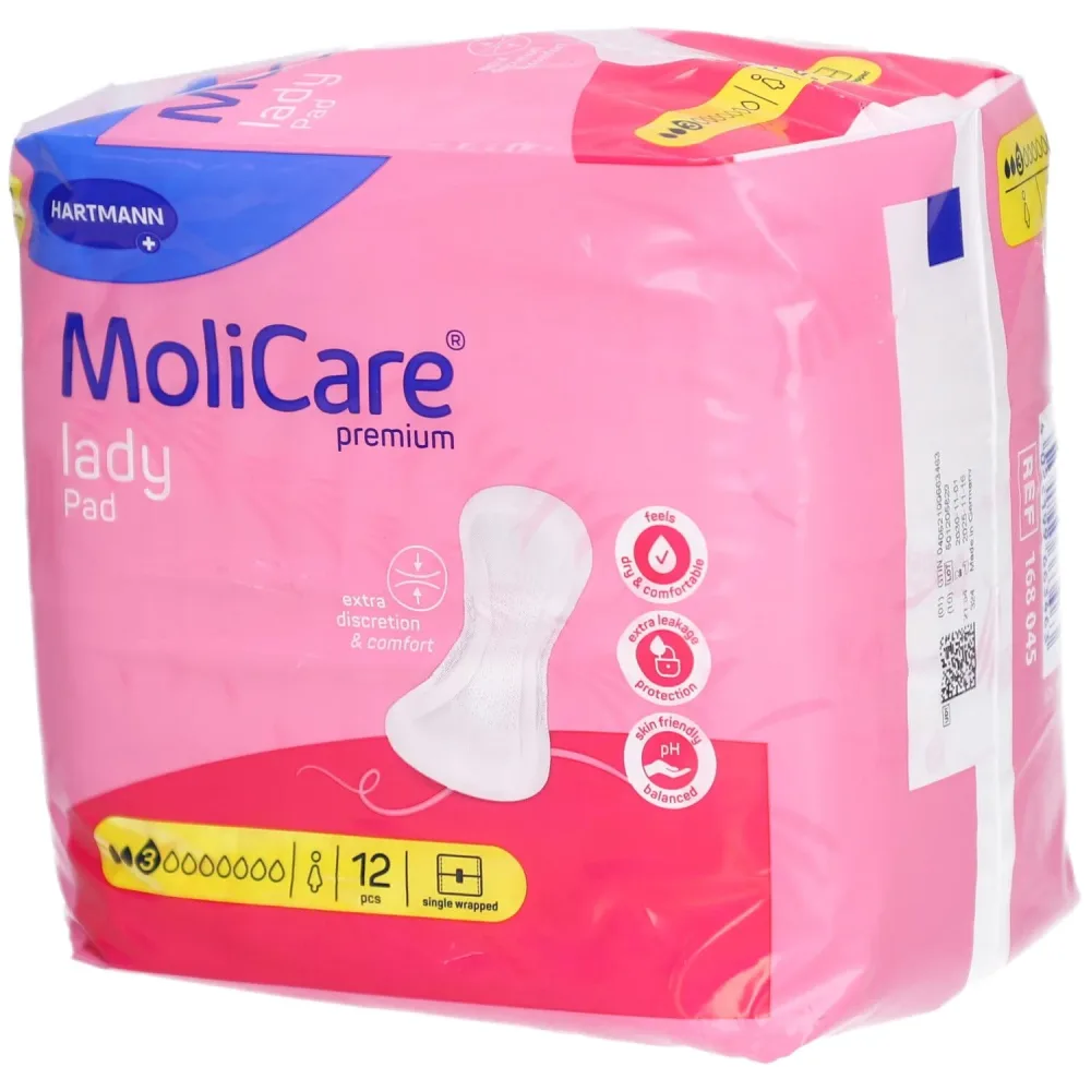 MoliCare Premium Lady Pad, 3 Tropfen (12 Stk)
