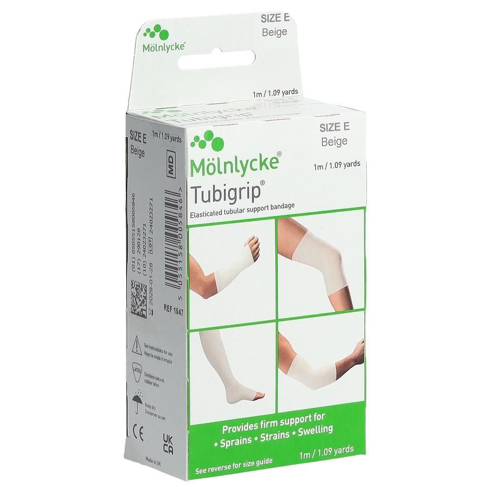 Mölnlycke® Tubigrip Elastische Schlauchbinde E 1 m x 8,75 cm