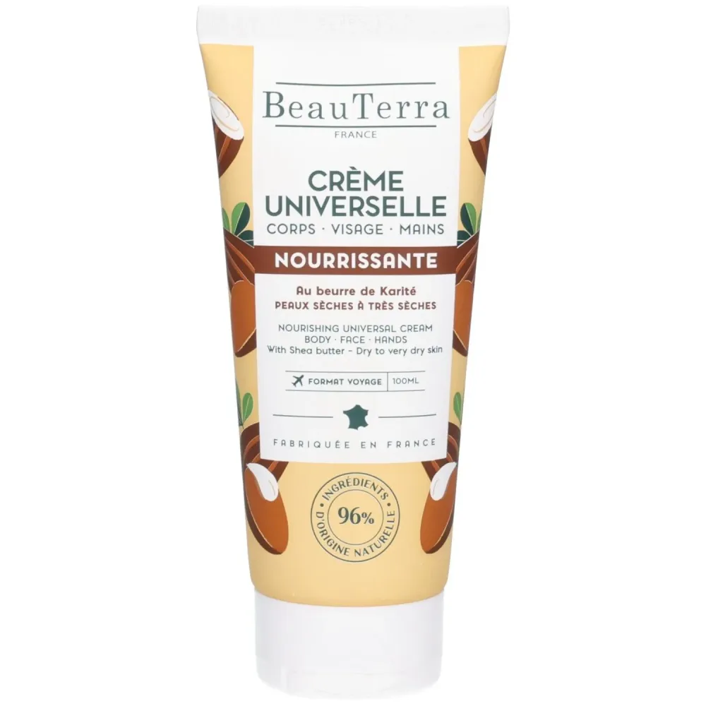 BeauTerra Universalcreme nährend mit Sheabutter (100ml)