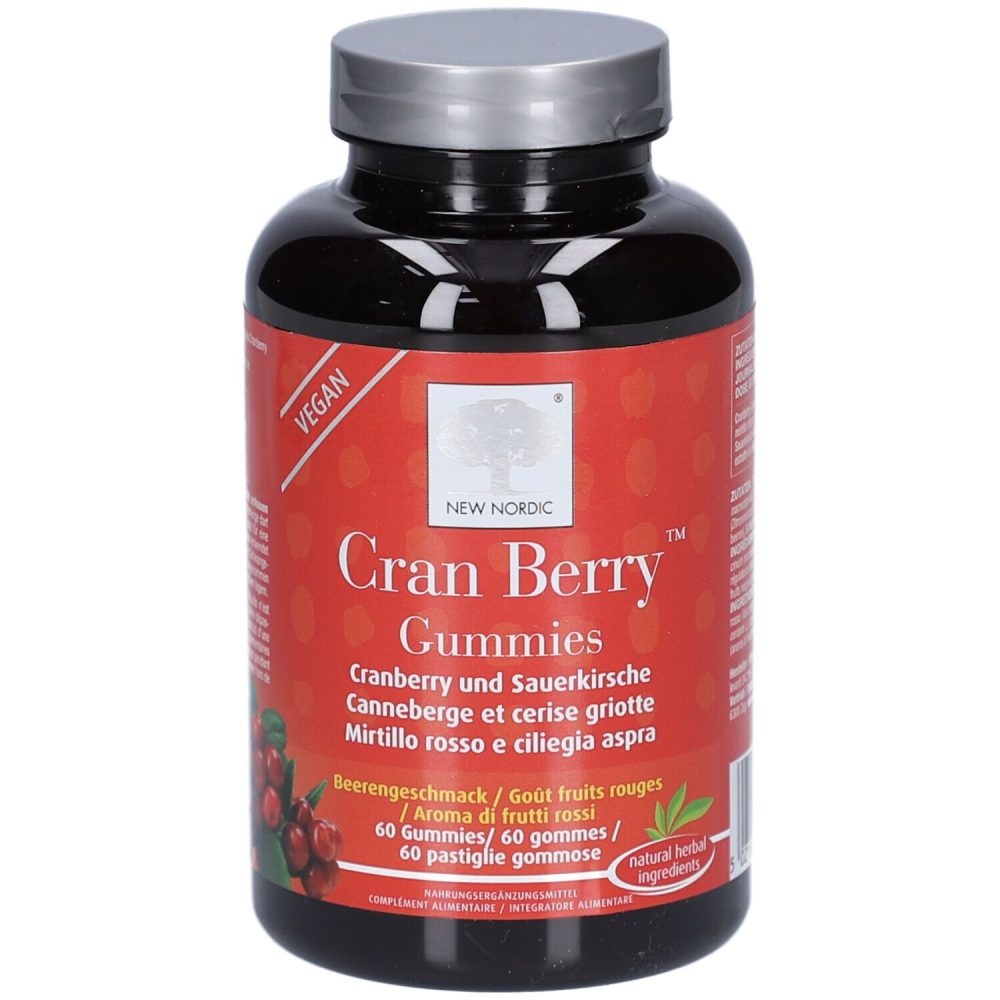 NEW NORDIC Cranberry Gummies (60 Stk)