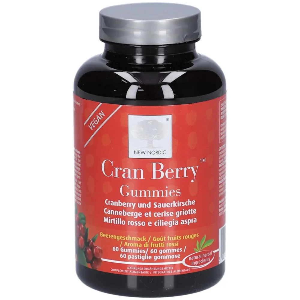 NEW NORDIC Cranberry Gummies (60 Stk)