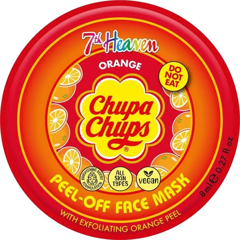 7th Heaven Peel-Off Mask Chupa Chups Orange 8 ml