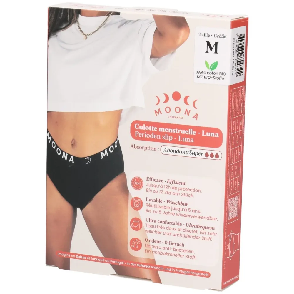 MOONA Periodenslip Luna für starke Tage, Hüftumfang 97-102cm (1 Stk)