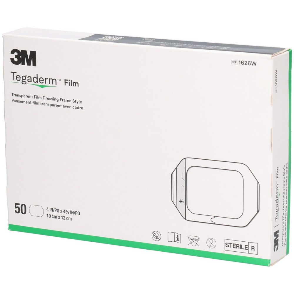 3M Tegaderm Film Transparentverband, 10x12cm (50 Stk)