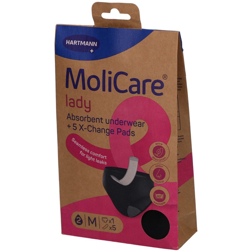 MoliCare Absorbent Underwear Lady, Grösse 36-38, plus 5 Pads (1 Stk)