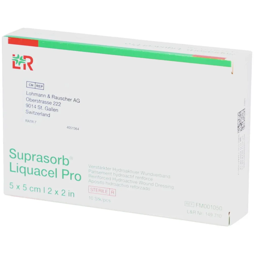 Suprasorb Liquacel Pro, 5x5cm (10 Stk)