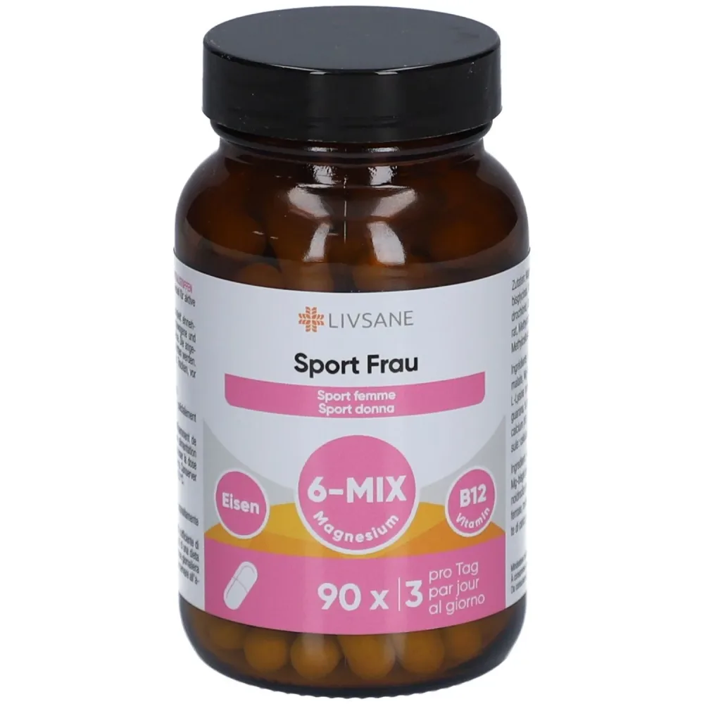 Livsane Sport Frau Kapseln (90 Stk)