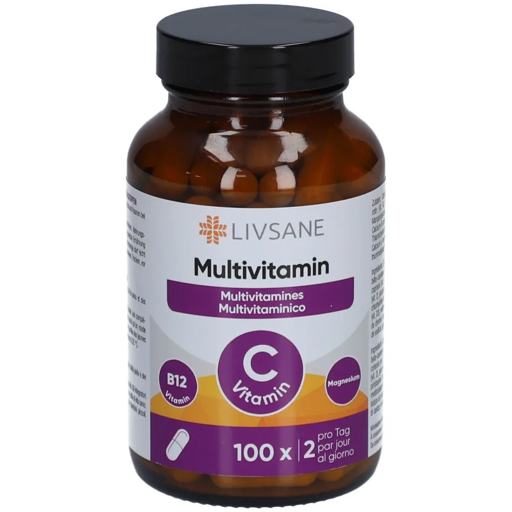 Livsane Multivitamin Kapseln (100 Stk)