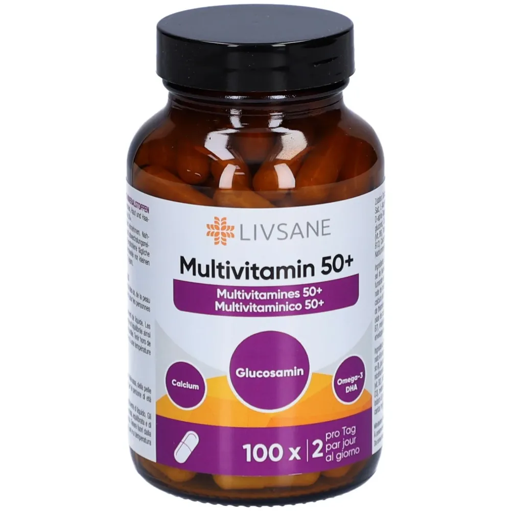 Livsane Multivitamin 50+ Kapseln (100 Stk)
