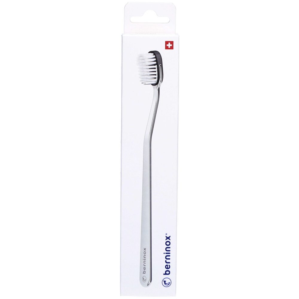 Berninox 316 Zahnbürste Tiefschwarz Medium