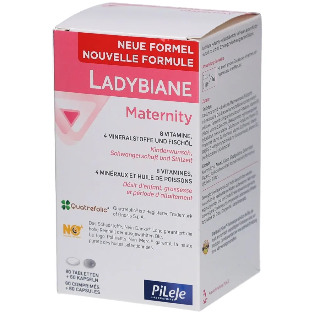 LADYBIANE Maternity Kapseln und Tabletten (2x60 Stk)
