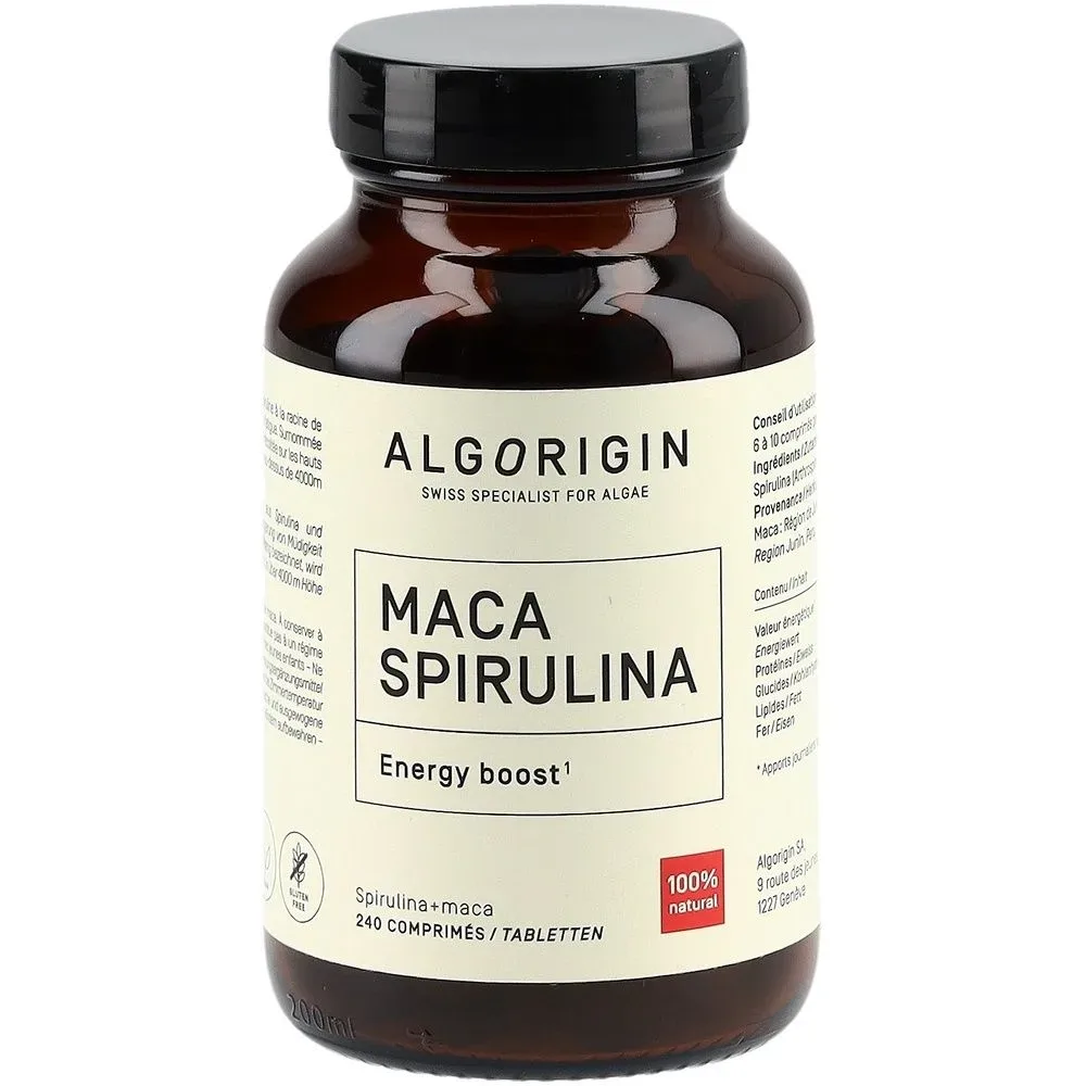 Algorigin Spirulina Maca 30 Tage