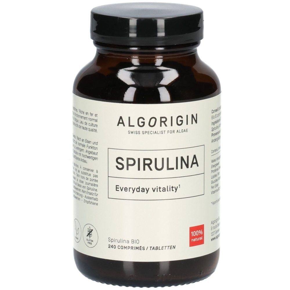 Algorigin Spirulina Bio ? Vitalstoffreiche Mikroalgen
