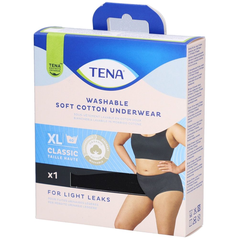 Tena waschbare Damenunterwäsche classic, Grösse XL, Hüftumfang 110-115cm (1 Stk)
