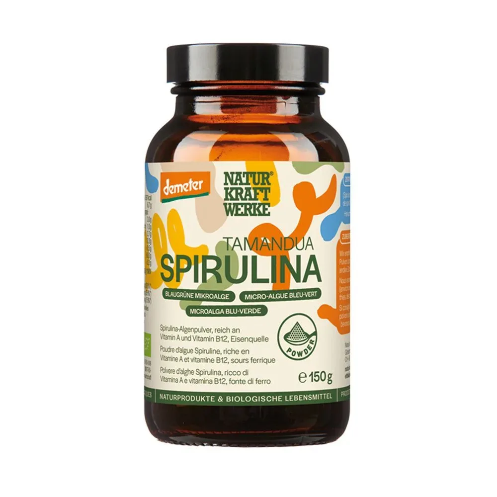 NATURKRAFTWERKE Spirulina Tamandua Pulver Demeter (150g)