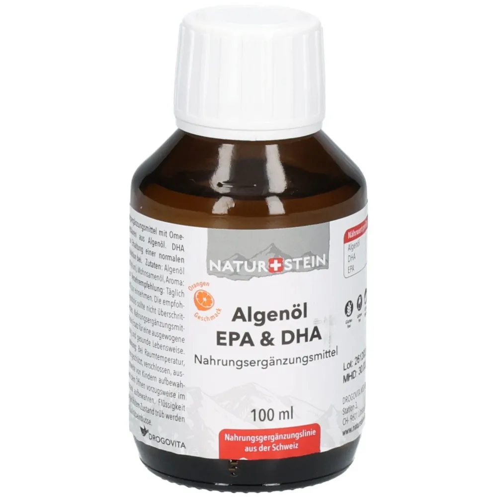 Naturstein Algenöl EPA&DHA 100 ml