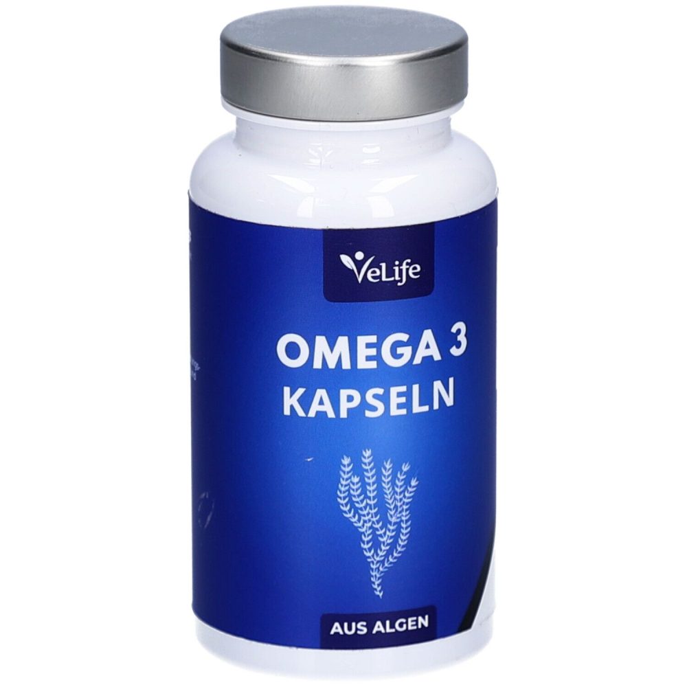 VeLife Omega 3 Algenöl Kapseln (60 Stk)