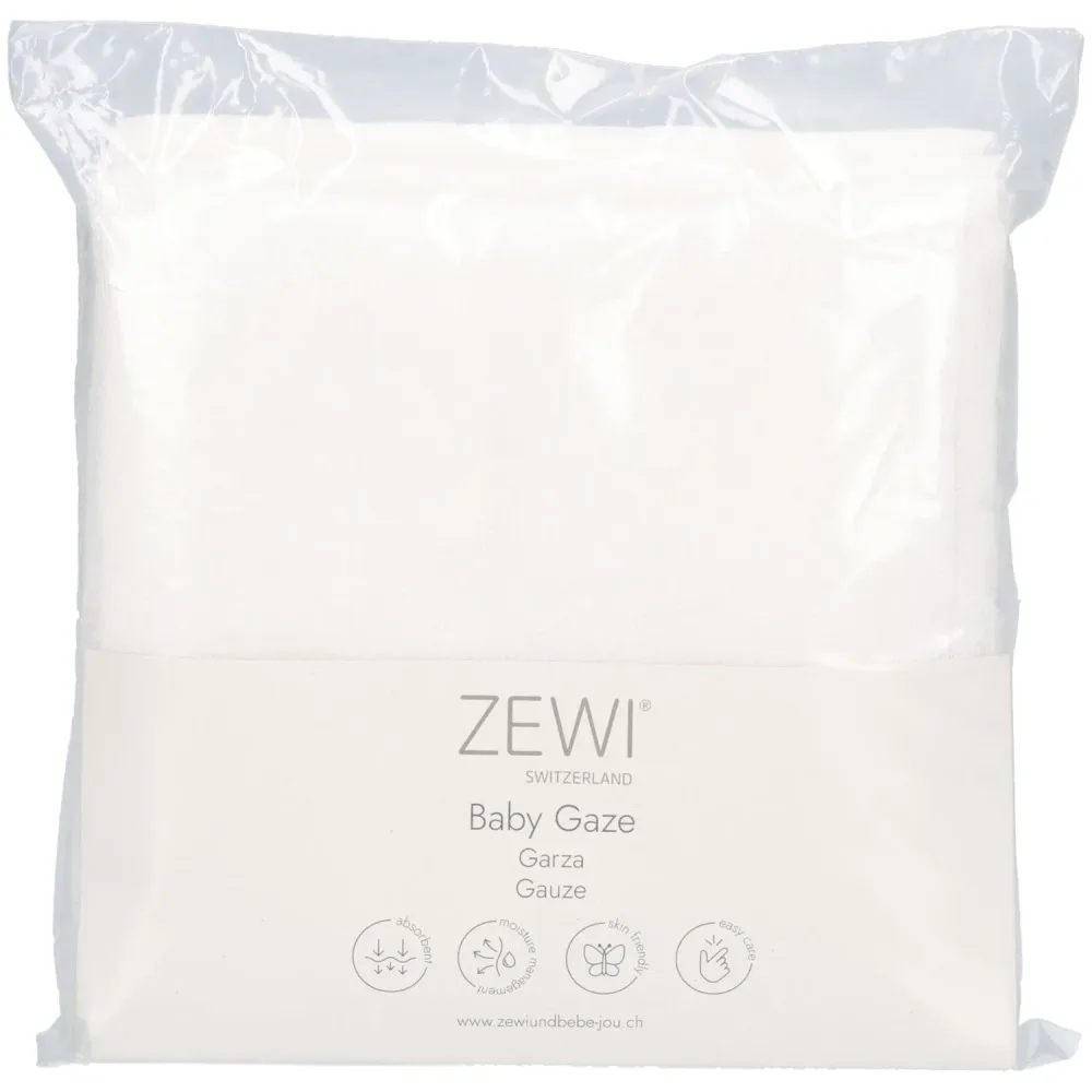 ZEWI BABY GAZE 9/7 Windeln 60x60cm 5 Stk