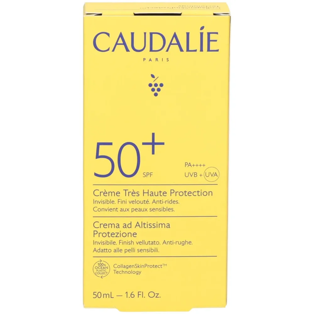 Caudalie - Sonnencreme Sehr Hoher Schutz LSF50+, 50 ml
