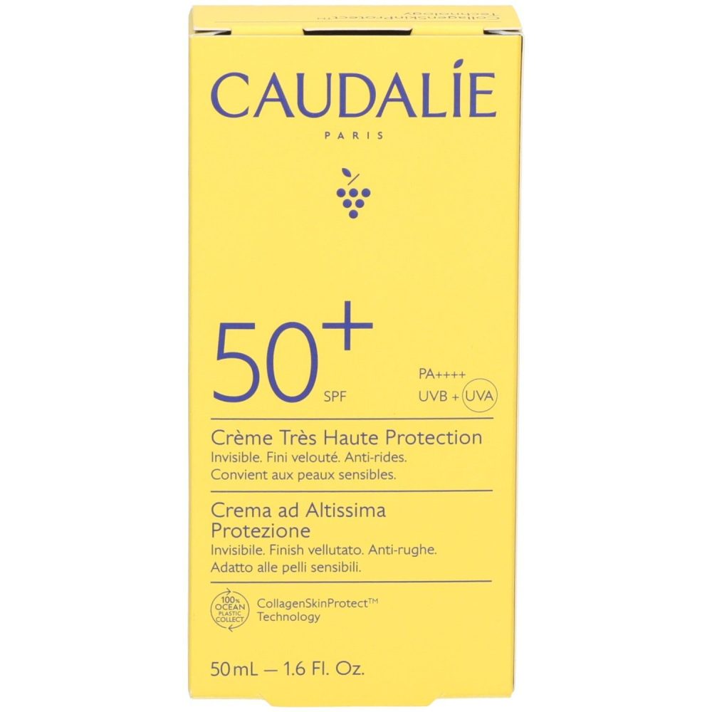 Caudalie - Sonnencreme Sehr Hoher Schutz LSF50+, 50 ml