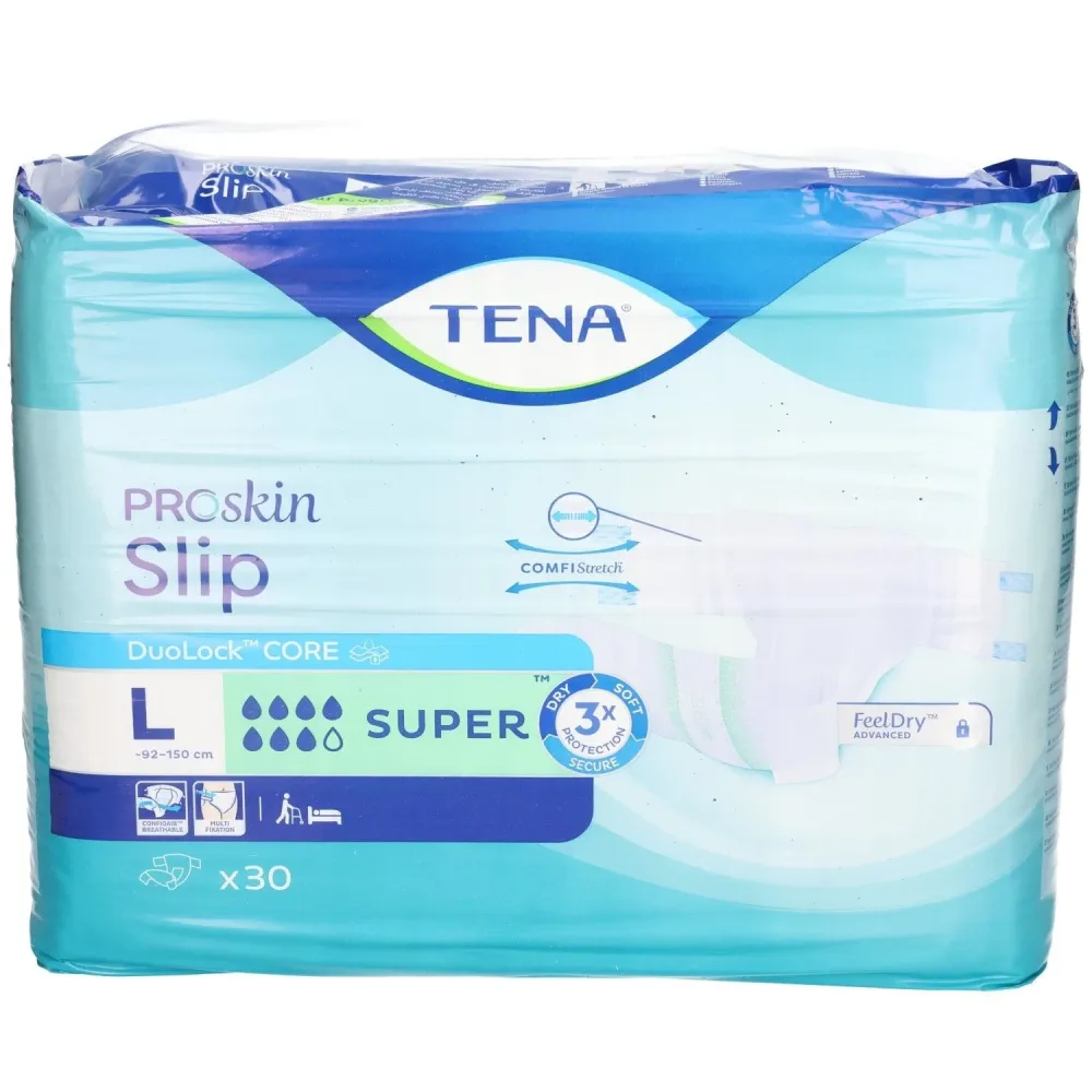 TENA proSkin Slip, Super, Grösse L (30 Stk)