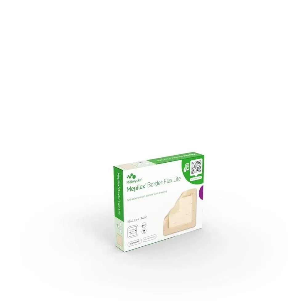 Mepilex Border Flex Lite, 7.5x7.5cm (5 Stk)