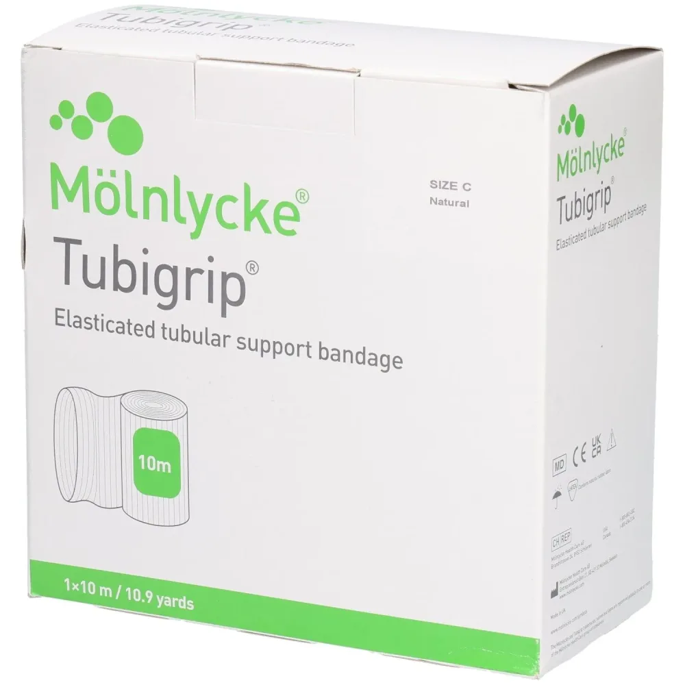 Tubigrip Schlauchbandage C 10mx6.75cm nature