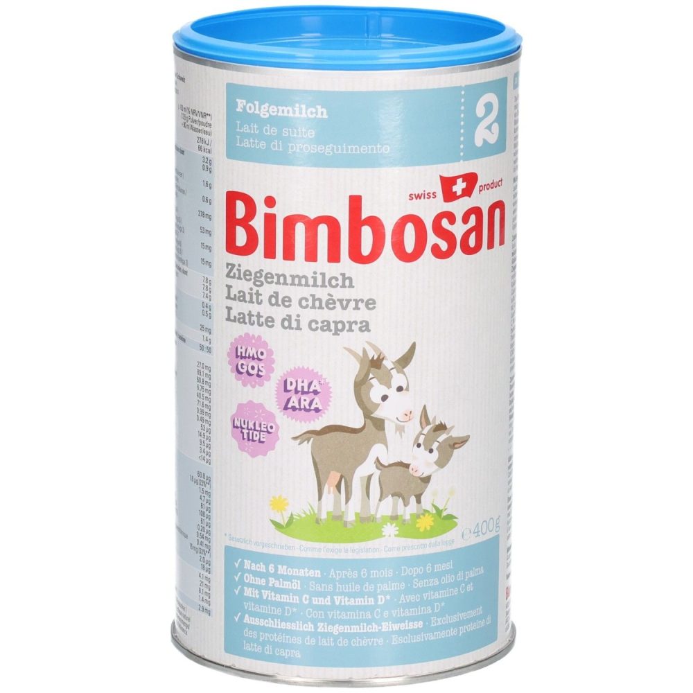 Bimbosan Ziegenmilch 2 Folgemilch (400g)