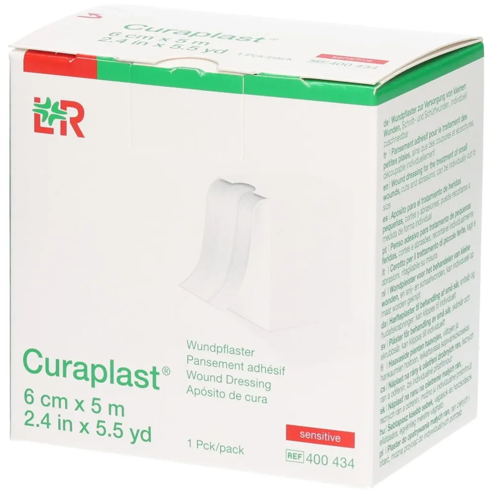 Curaplast Sensitive Wundschnellverband 6cmx5m
