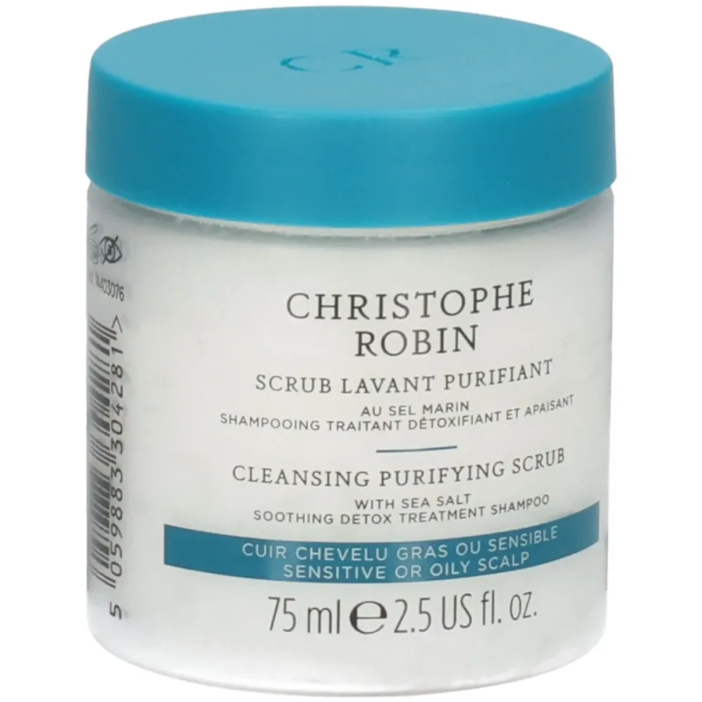 Christophe Robin - Scrub Lavant Purifiant au sel marin, 75 ml