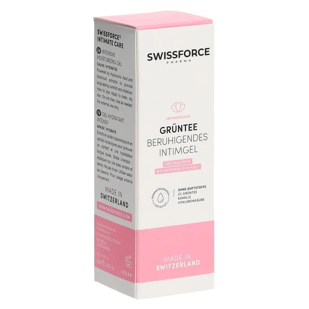 Swissforce Veganes, feuchtigkeitsspendendes Intimgel ? ohne Alkohol und Duftstoffe