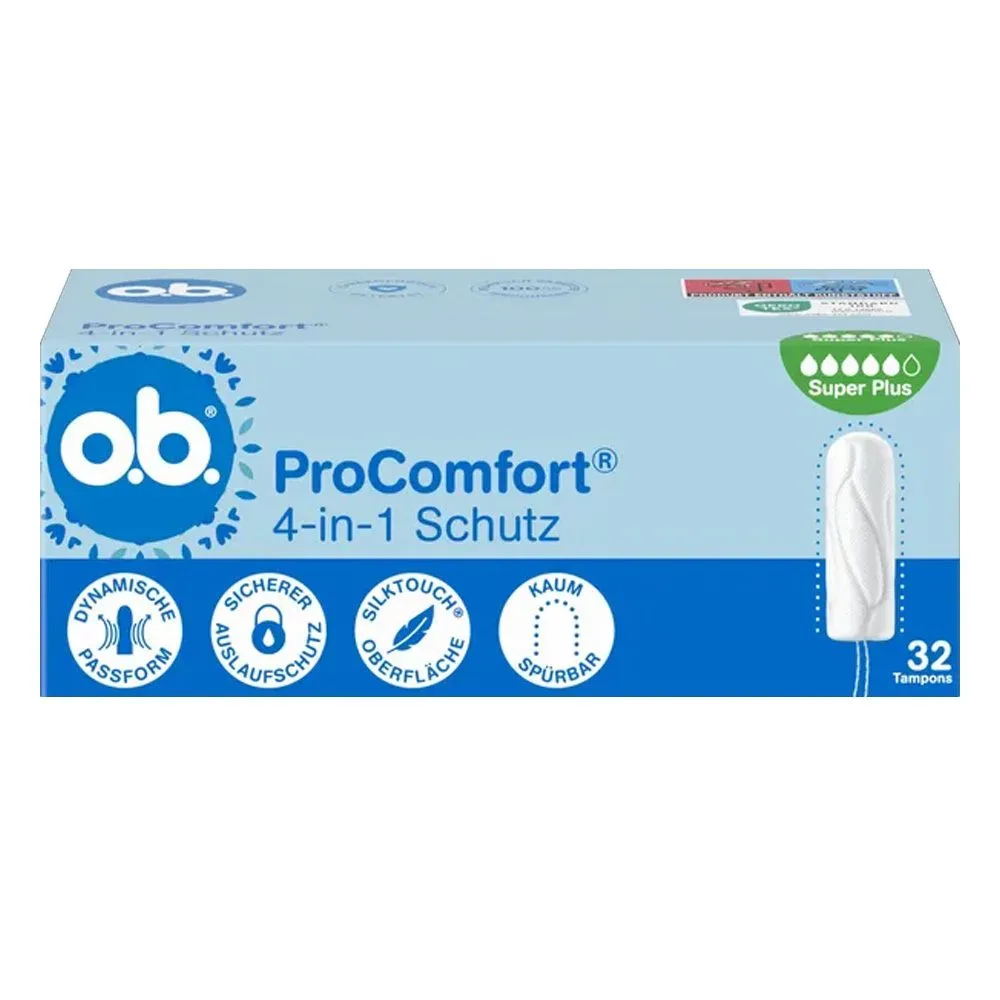 o.b. Tampons ProComfort Super Plus 32 Stück