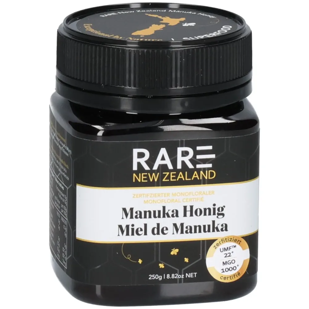Rare Manuka Honig MGO 1000+ Pet 250 g
