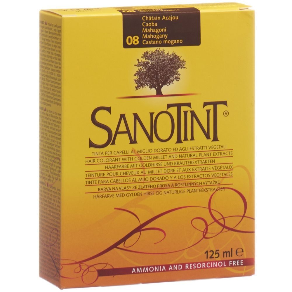 Sanotint Haarfarbe 08 mahagoni (125ml)
