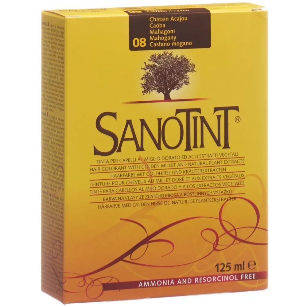 Sanotint Haarfarbe 08 mahagoni (125ml)