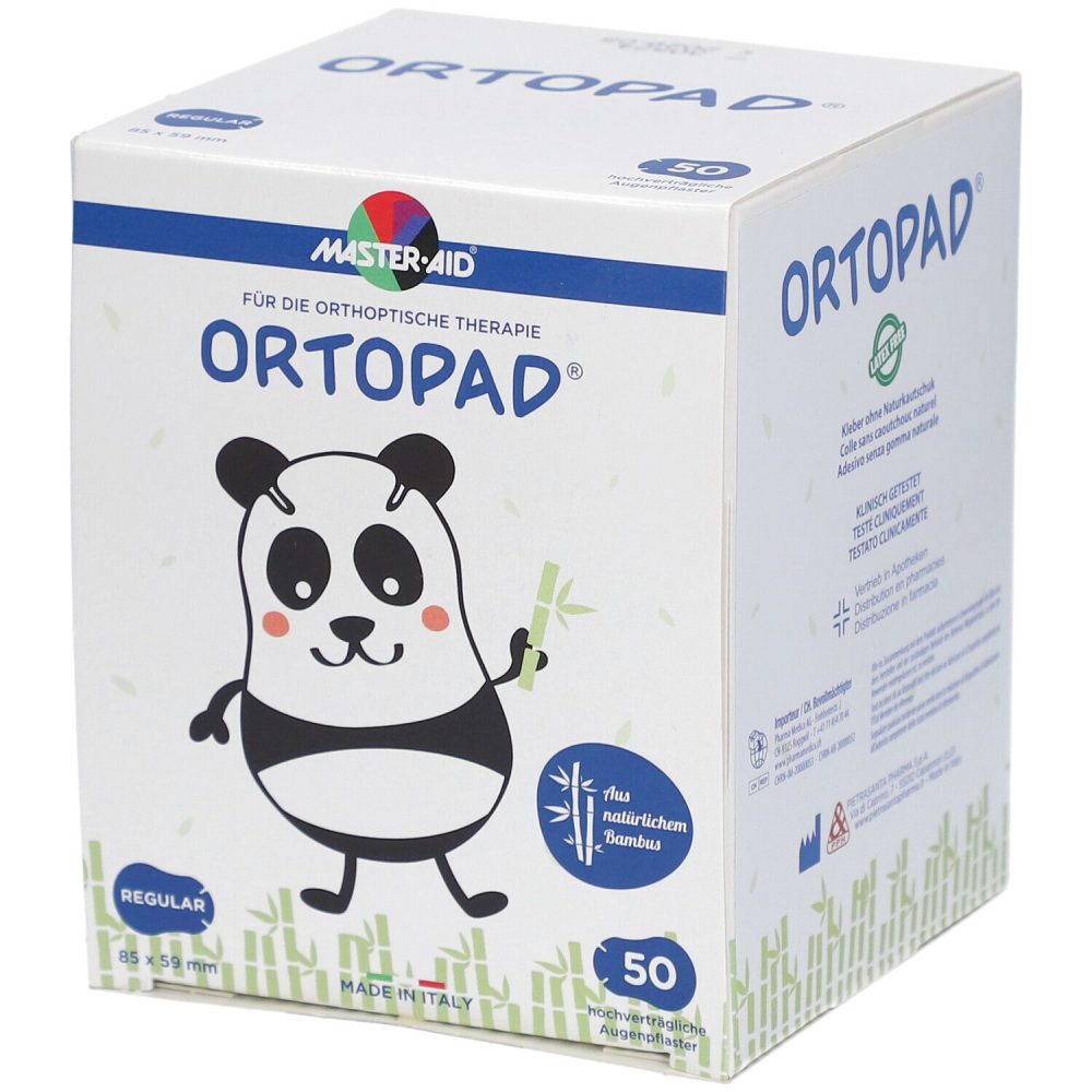 ORTOPAD Occlusionspflaster Regular Weiss ab 4J. 85x59mm (50 Stk)