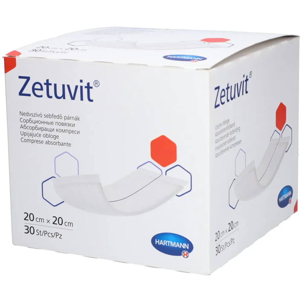 Zetuvit Absorptionsverband 20x20cm steril (30 Stk)