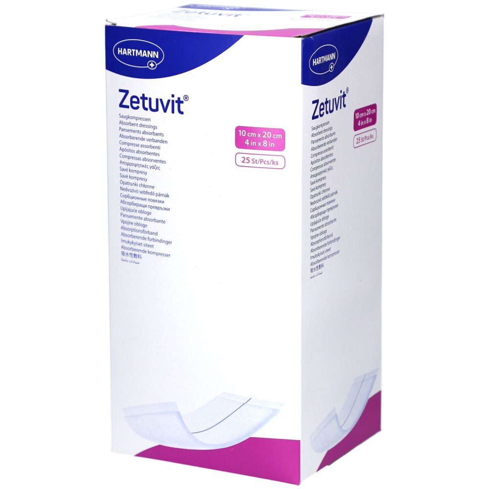 Zetuvit Absorptionsverband 10x20cm steril (25 Stk)