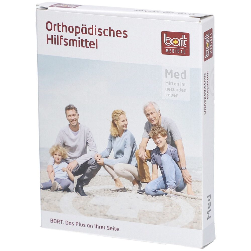 bort Kniebandage M -37cm hautfarbig (1 Stück)