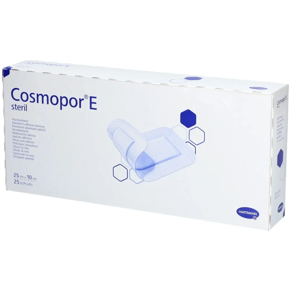 Cosmpor E Schnellverband 25cmx10cm steril (25 Stk)