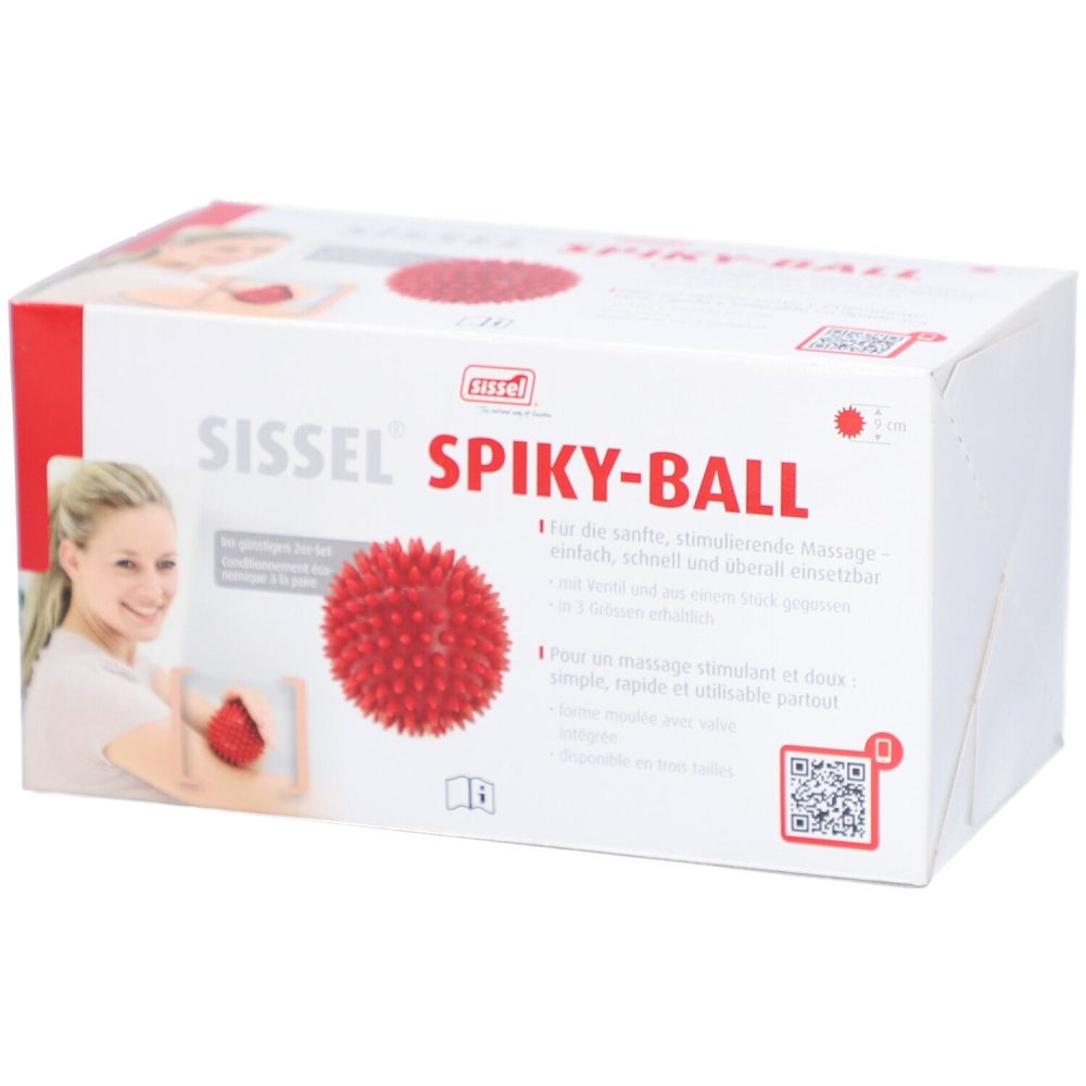 Sissel - Massageball, Rot Bunt, One Size