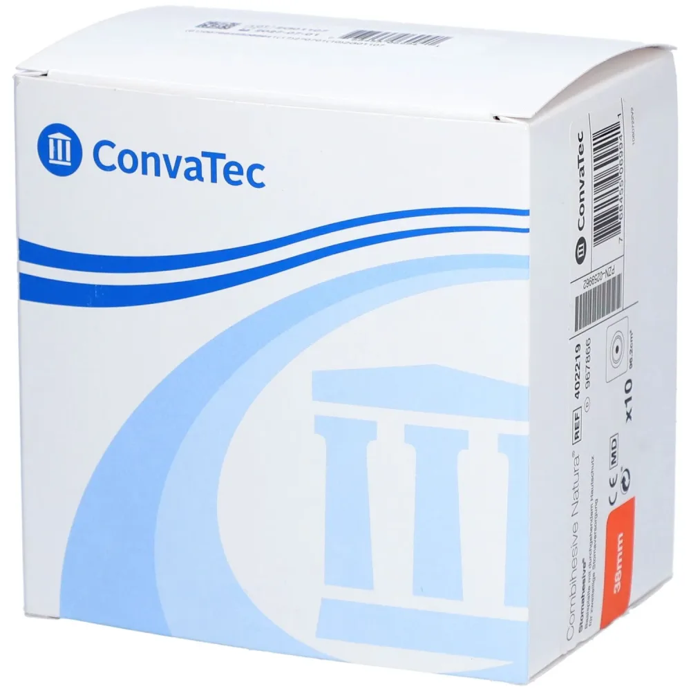 ConvaTec Natura Duoflex Basisplatten 38mm 10x10cm (10 Stk)