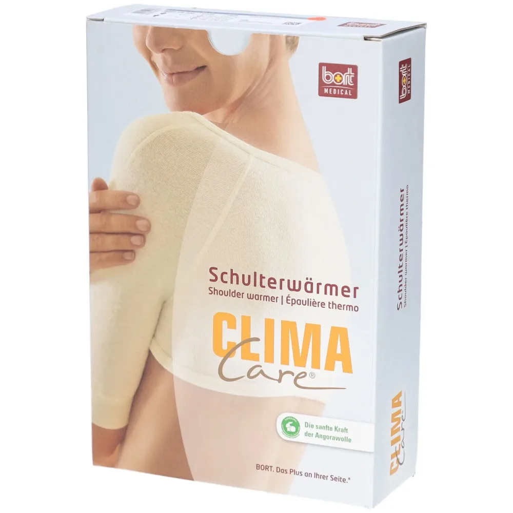 Bort CLIMACare Schulterwärmer weiss, Grösse S (1 Stk)
