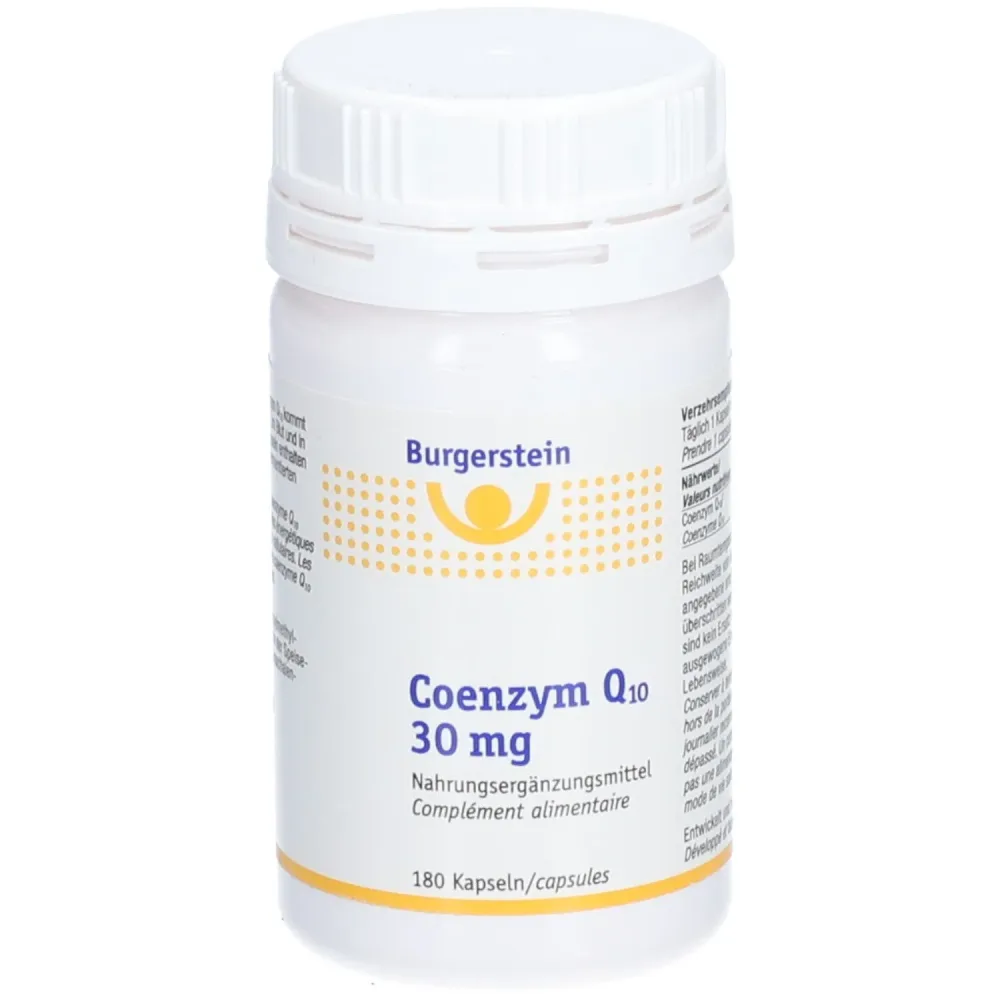 BURGERSTEIN Coenzym Q10 Kaps 180 Stk