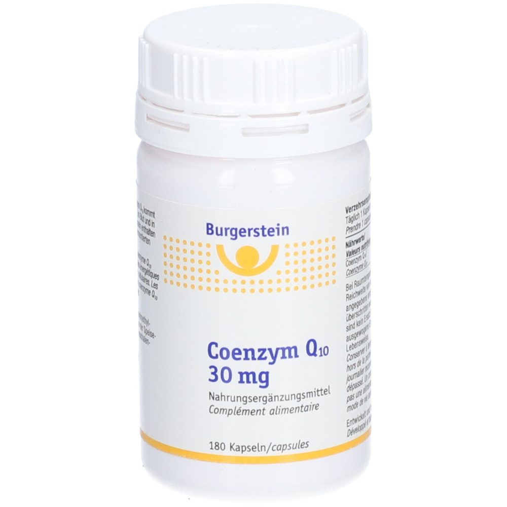 BURGERSTEIN Coenzym Q10 Kaps 180 Stk